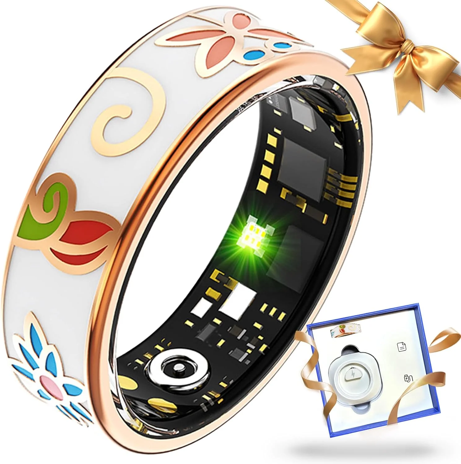 Kuxlagz Smart Ring Health Tracker