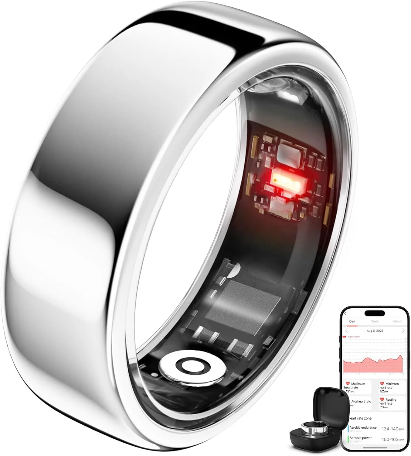 Smring Smart Ring, Fitness Tracking Ring