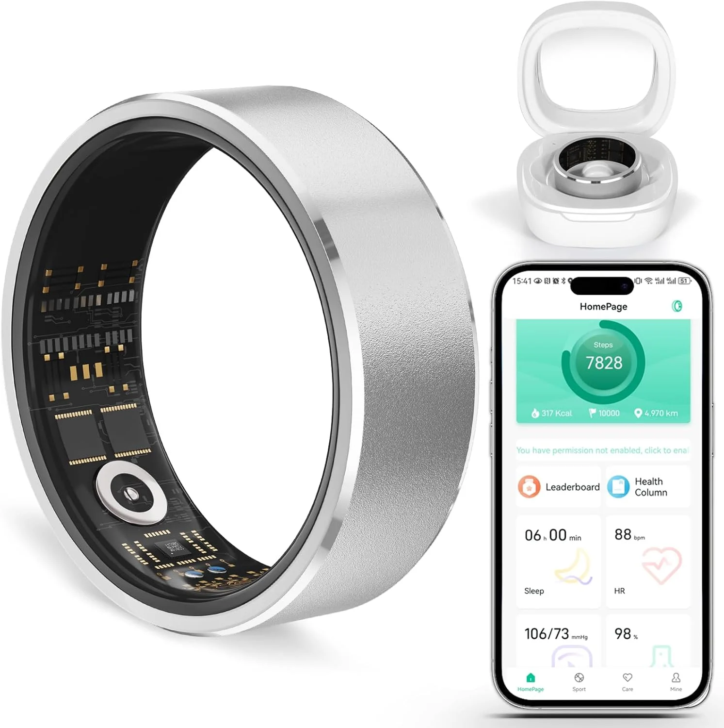 YULUCKGO Smart Health Ring
